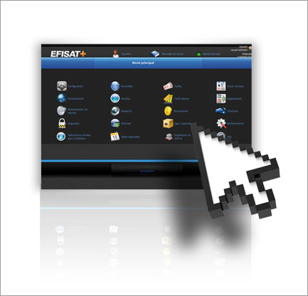 Efisat+ Portal web